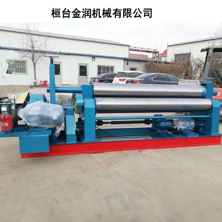 廠家直銷20*2500大型數(shù)控卷管機 厚板卷管機 三輥對稱卷圓機
