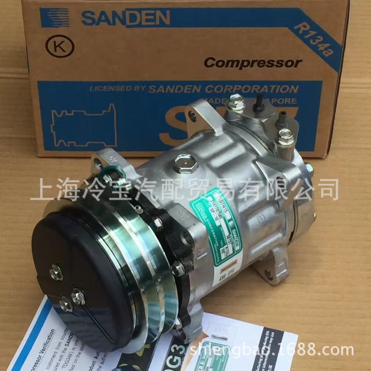新加坡三電SD7H15 6131五十鈴Fuso重機(jī)空調(diào)壓縮機(jī)
