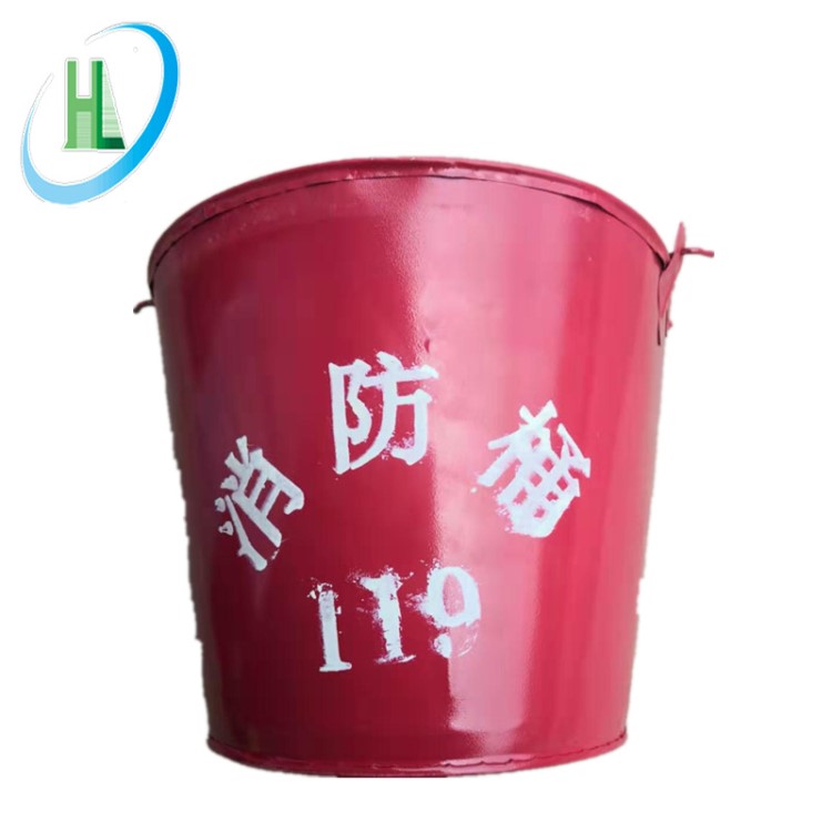 消防桶鐵桶 微型消防站標(biāo)配用品 消防沙桶消防器材撲火半圓消防桶