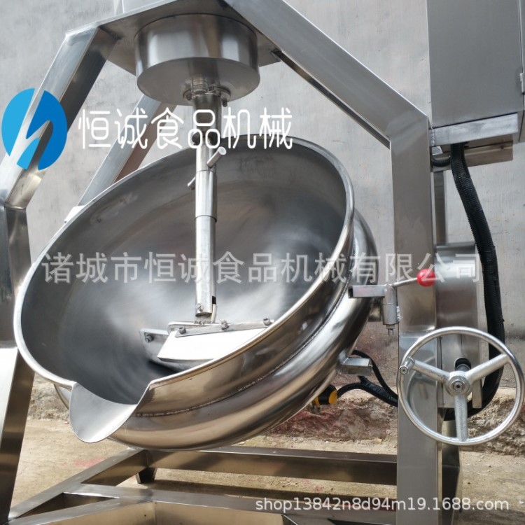 炒糖機器 全自動代替人工攪拌熬糖設備 大型阿膠熬制鍋