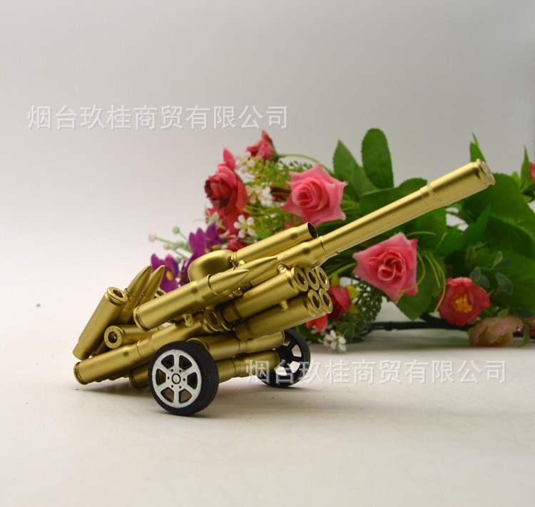 創(chuàng)意子彈殼工藝品95雙炮模型家居裝飾品書房辦公室擺件生日禮物品