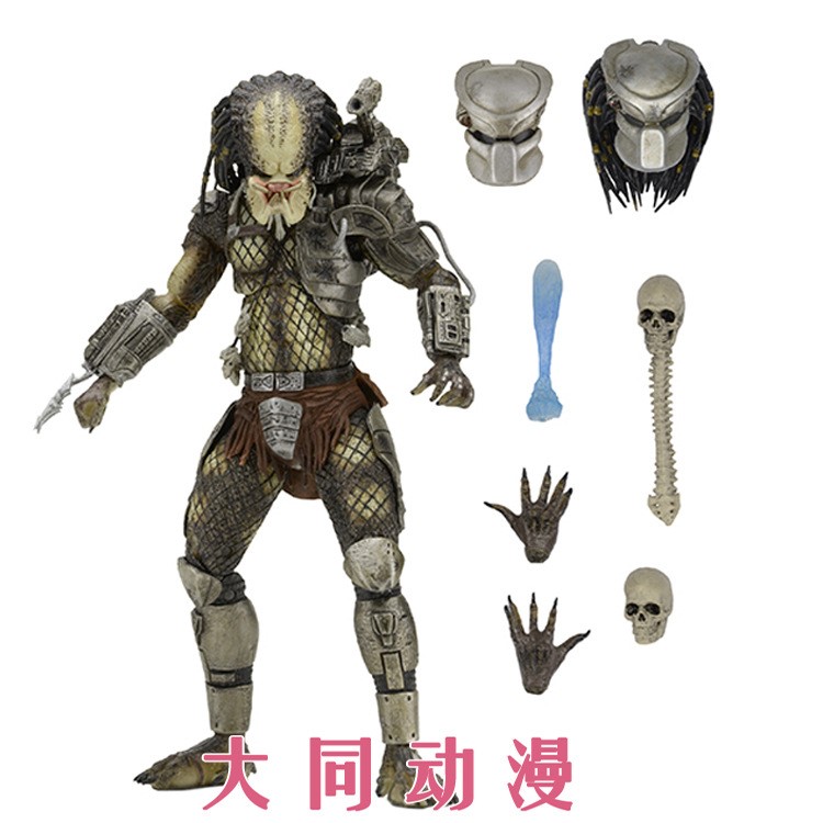 NECA 鐵血戰(zhàn)士 豪華版 P1鐵血戰(zhàn)士7寸關(guān)節(jié)可動(dòng)模型玩具