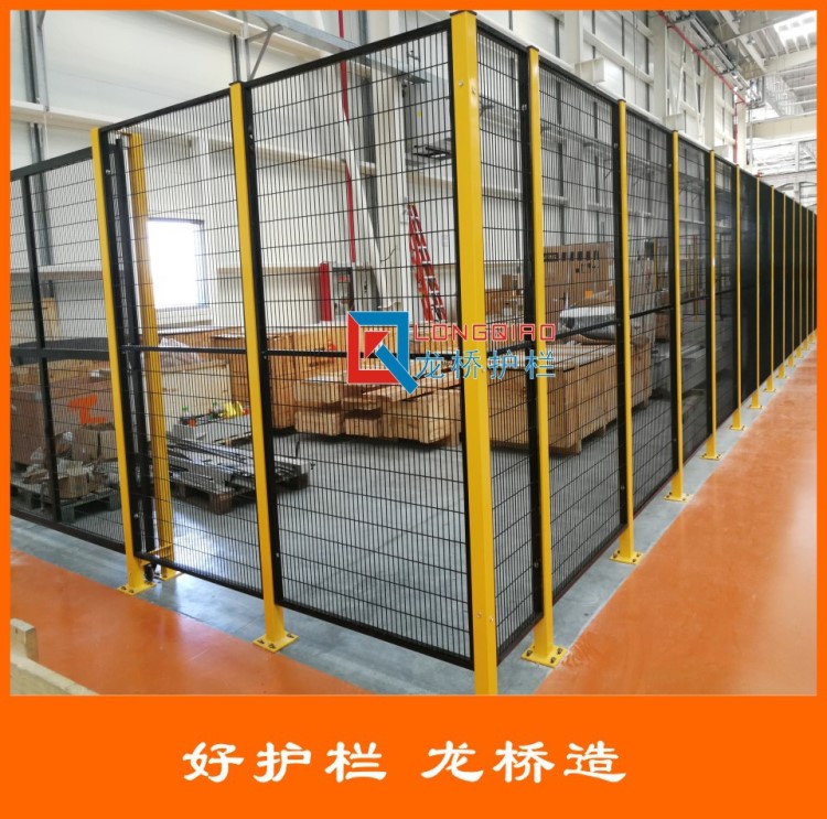 龍橋護(hù)欄廠 訂制 量 張家港機(jī)器人護(hù)欄 工業(yè)設(shè)備圍欄