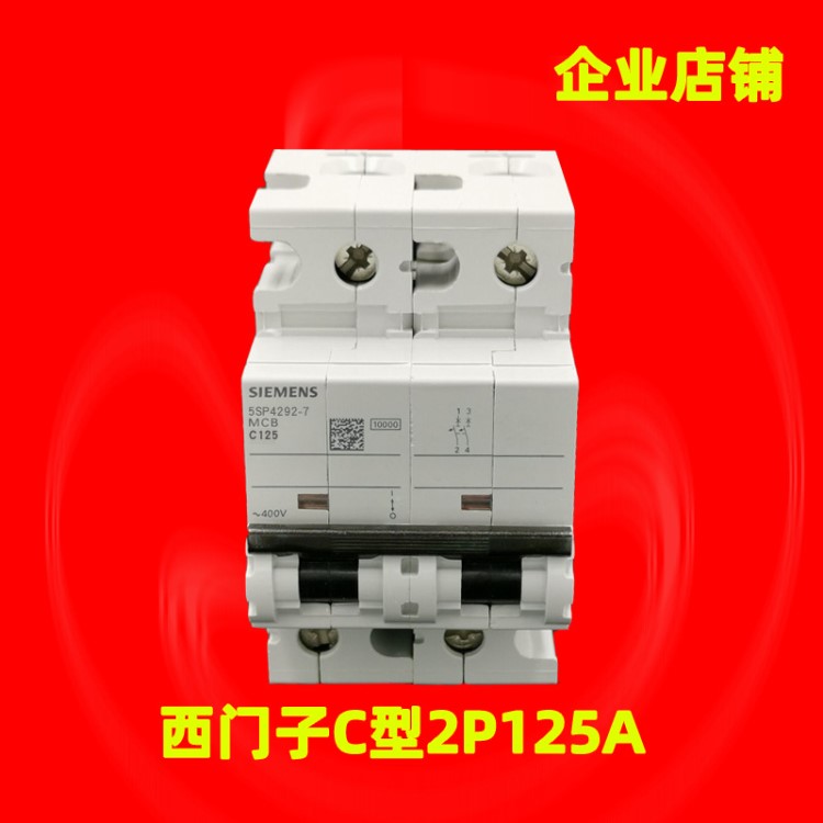 西門子2P12 C型斷路器黑色系列重載型空氣開關 5SP42927