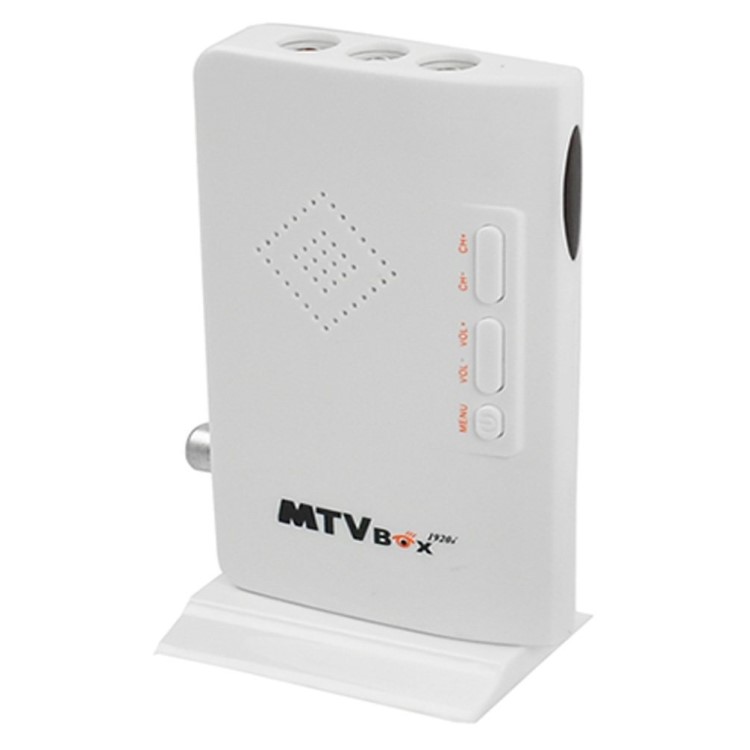 LCD TV BOX 模擬電視接受器 VGA顯示器上看模擬電視AV to VGA