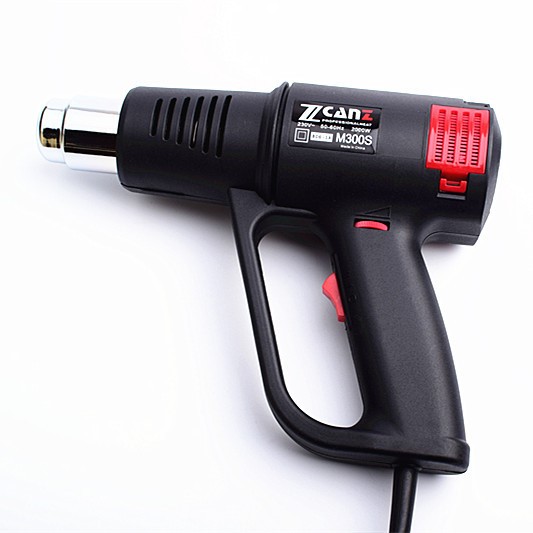 2000W工業(yè)熱風(fēng)槍M300S卓能ZCANZ電熱槍吹線(xiàn)烤槍焊槍汽車(chē)吹貼膜槍