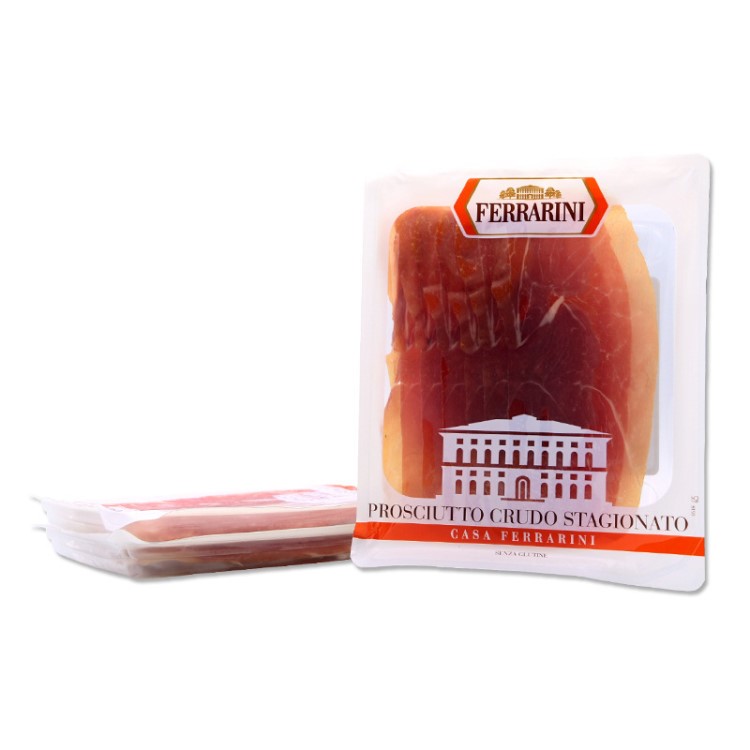 FERRARINI意大利意式風(fēng)干火腿片開袋即食帕爾馬火腿切片批發(fā)