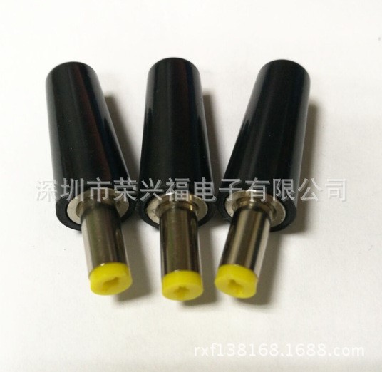 廠家直銷DC4817圓管 DC頭4.8*1.7*11.0MM DC電源適配器公頭焊線式