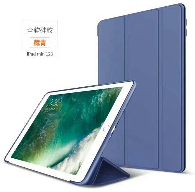 适用ipad 10.2硅胶散热保护套mini235超薄防摔软壳air2全包边皮套