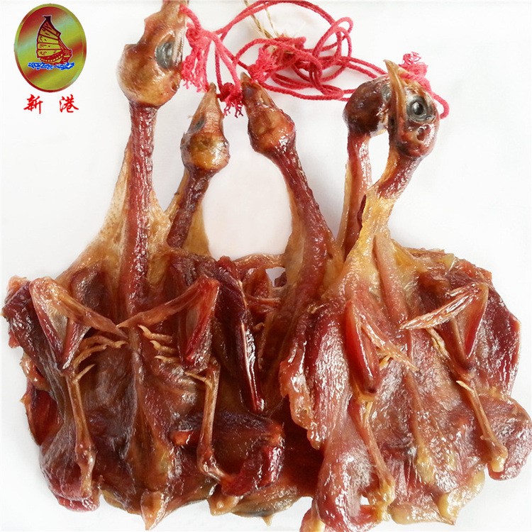新港臘味 廣東特產臘肉廣式臘小鳥農家手工自曬臘鵪鶉