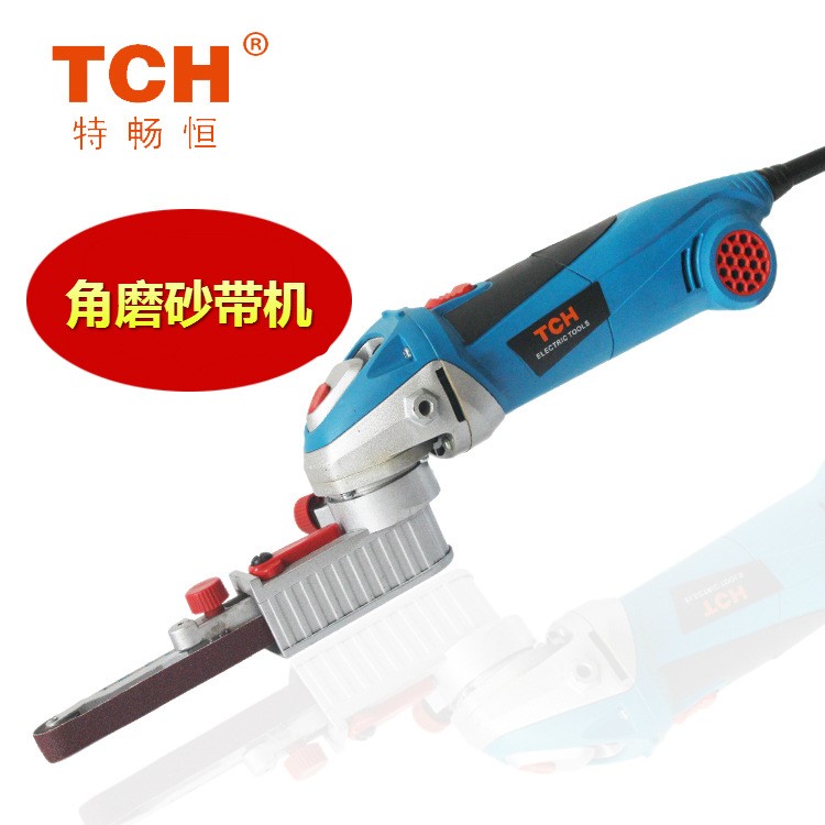 TCH砂帶機(jī)沙帶條小型diy微型迷你角磨機(jī)改裝機(jī)頭砂紙機(jī)木工打磨機(jī)