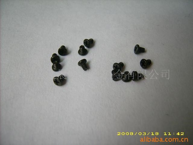 手機螺絲   材質1018A熱處理  表面電鍍  環保黑色  鎳  鋅