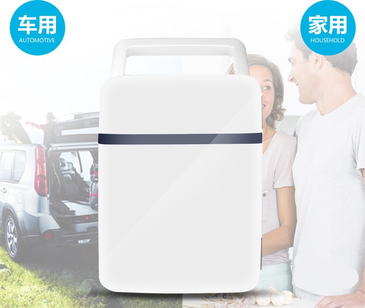 新款車載冰箱10L 家車兩用迷你小冰箱 胰島素醫(yī)藥化妝品冷暖箱