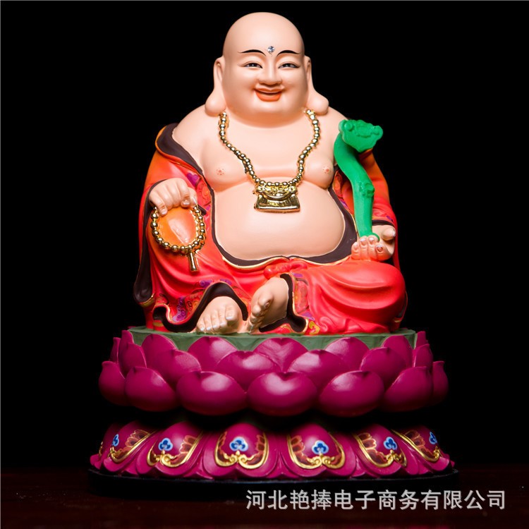 笑佛 大肚彌勒佛 樂(lè)佛 寬體笑佛 樹(shù)脂佛像招財(cái)風(fēng)水工藝品居家擺件