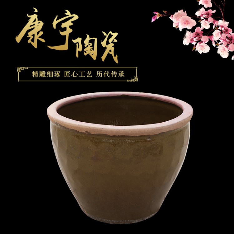 現(xiàn)貨熱賣250/350/500/600公斤陶瓷酒缸土陶釀酒發(fā)酵缸酒缸可定制