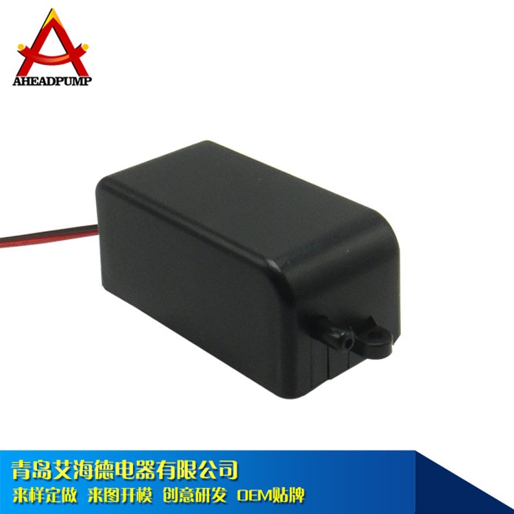 廠家供應A400dc12v24v小型魚缸用靜音臭氧增壓氣泵電動隔膜泵