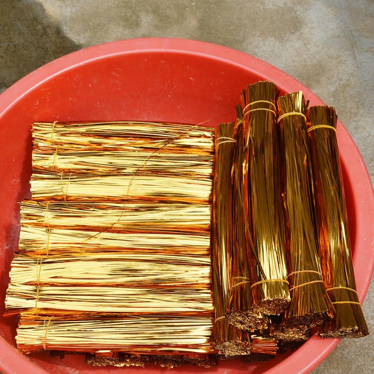 多尺寸扎絲可定制菜市場蔬菜捆扎繩工藝品扎絲結實方便扎帶批發(fā)