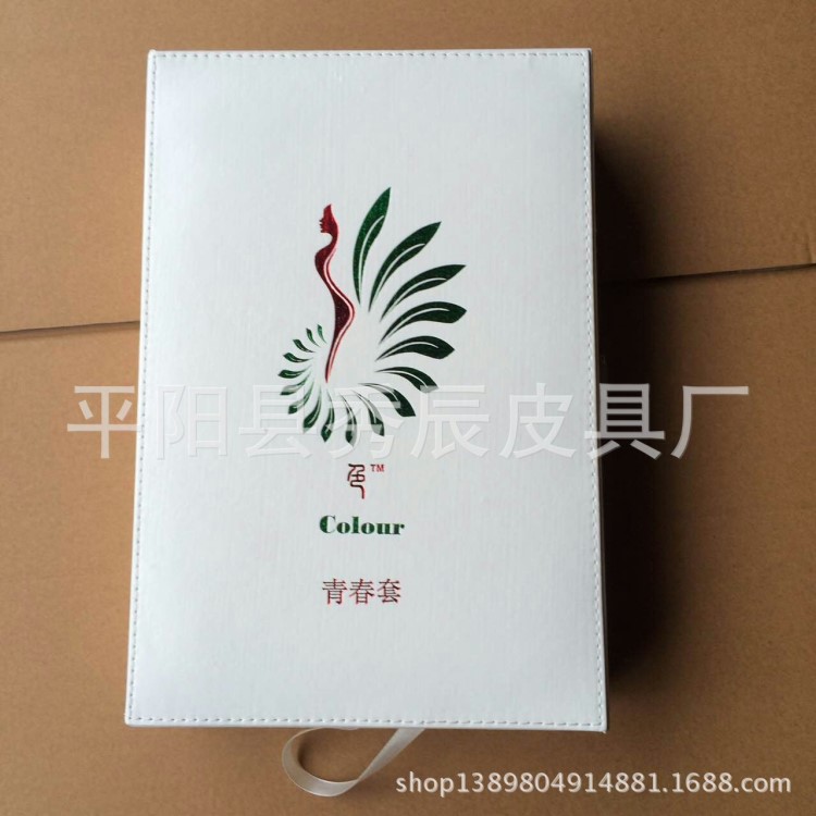 廠家定做/ 雙瓶裝紅酒盒 被子專用箱 皮質(zhì)禮品盒 工具箱】