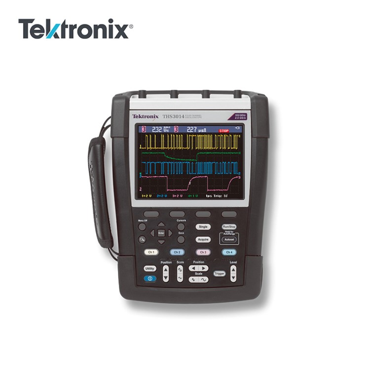 泰克/Tektronix手持式示波器THS3024-TK 200MHz 5GS/s  4通道