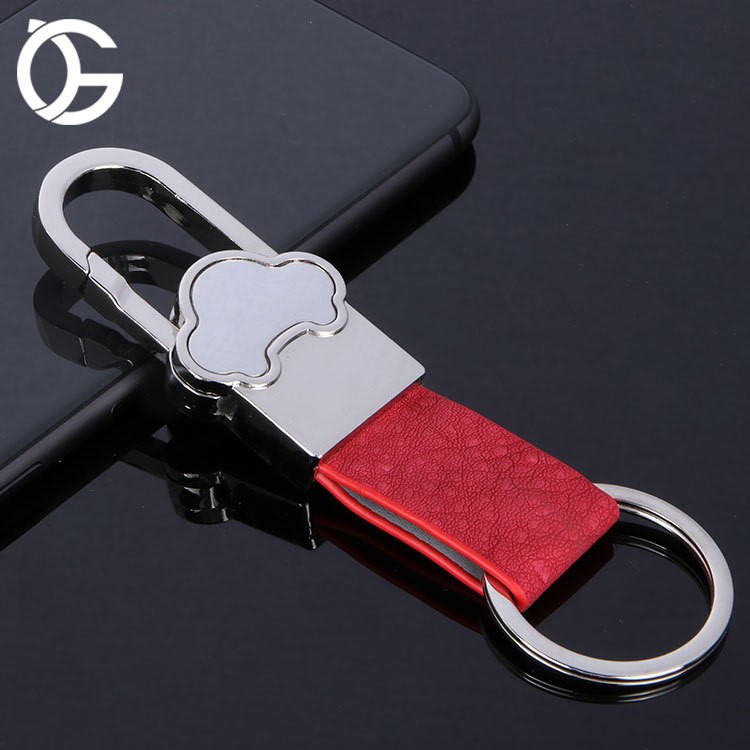 個性創(chuàng)意皮革男女通用汽車鑰匙扣贈送小禮品百貨金屬鑰匙扣