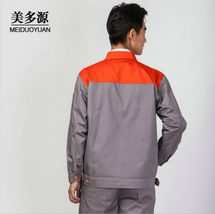 現(xiàn)貨長袖工作服批發(fā) 工作裝291春秋長袖勞保廠服工作服套裝定做