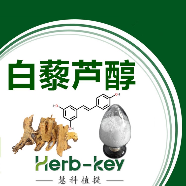 白藜蘆醇 98% 廠家包郵量大從優 虎杖提取物 植物提取物 陜西慧科