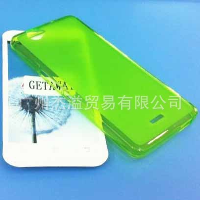 廠家直銷華為G660手機保護套 手機保護殼 TPU布丁套 清水套 素材
