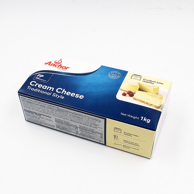 安佳奶油干酪cream cheese奶油芝士1kg 安佳乳酪蛋糕原料批發(fā)