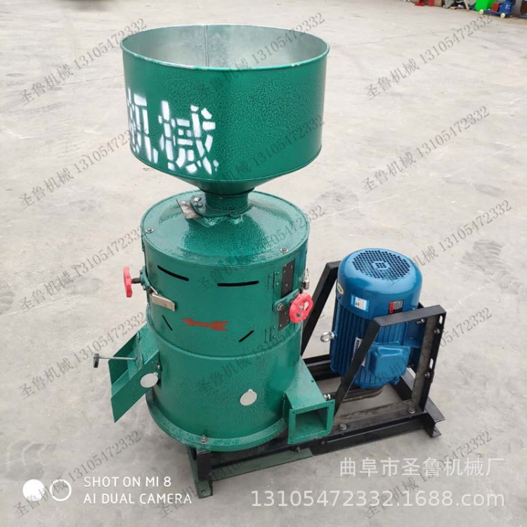 小麥碾米機 家用型谷子碾米機 苞米去皮打碴機 三相電水稻脫皮機