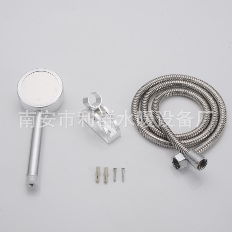 太空鋁可拆洗多功能花灑噴頭 手持蓮蓬頭 家用淋浴可調(diào)節(jié)增壓手噴