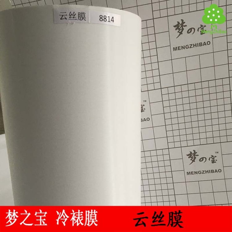 廠家直銷影樓膜 夢之寶云絲膜 pvc 廣告相冊膜 冷裱膜專用 可定制