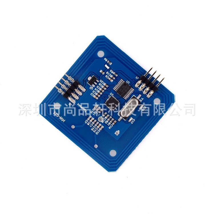 RFID 讀卡模塊RC522串口讀寫器13.56mhz ic卡射頻模塊 機(jī)器人