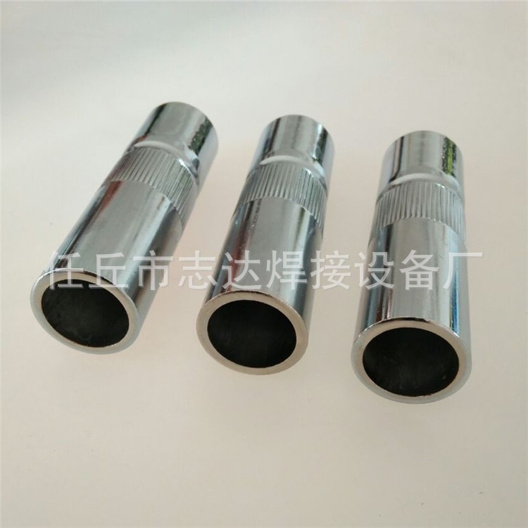 廠家直銷松下500A保護嘴二保焊槍配件噴嘴焊機配件紫銅2.5保護套