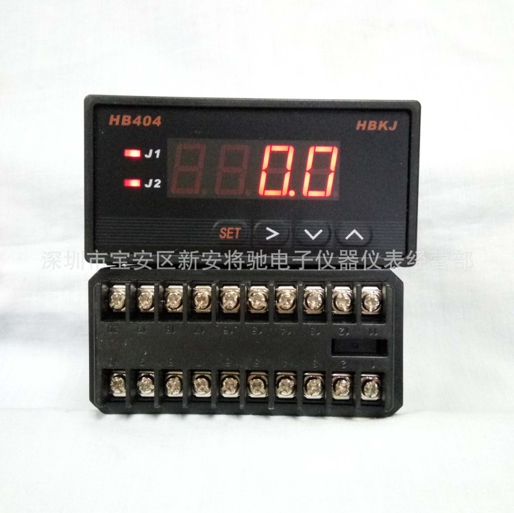 電壓0~500V精度0.8%量程-1999~9999智能控制電壓表數字表面板表