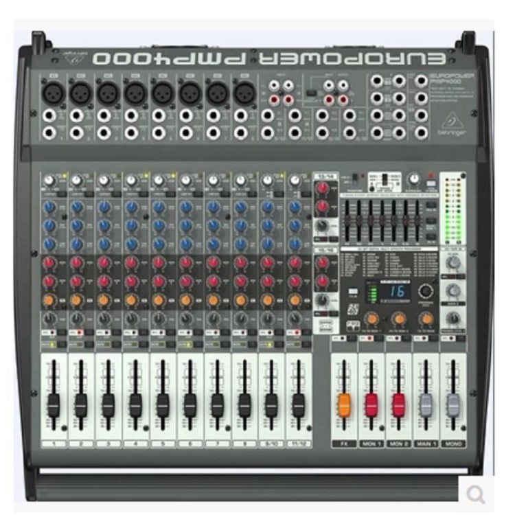 BEHRINGER/百靈達(dá) PMP4000有源調(diào)音臺(tái) 會(huì)議舞臺(tái)帶功放調(diào)音臺(tái)