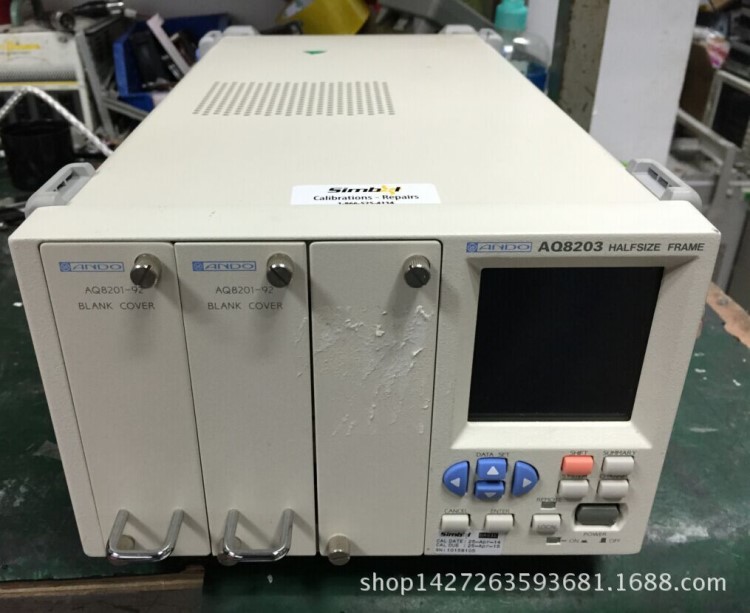 二手 AQ8203光學(xué)測(cè)試系統(tǒng)主機(jī)AQ8203橫河AQ8203