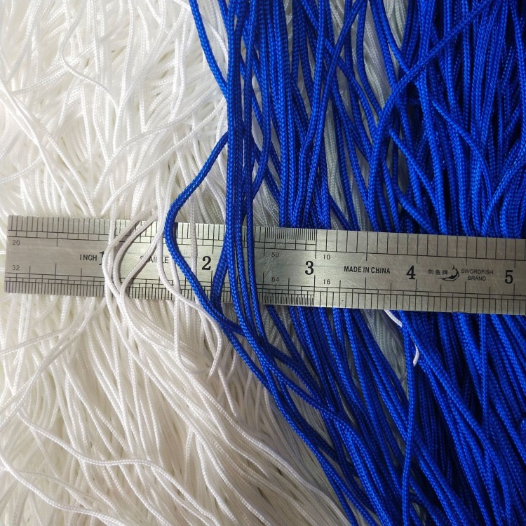 白色細尼龍繩子123mm現貨 廠家批發加密玉器繩手工編織 項鏈繩
