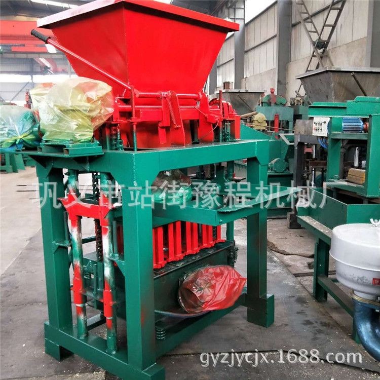 廠家直銷全自動免燒空心磚機小型馬路花水泥磚機液壓路沿石墊塊機