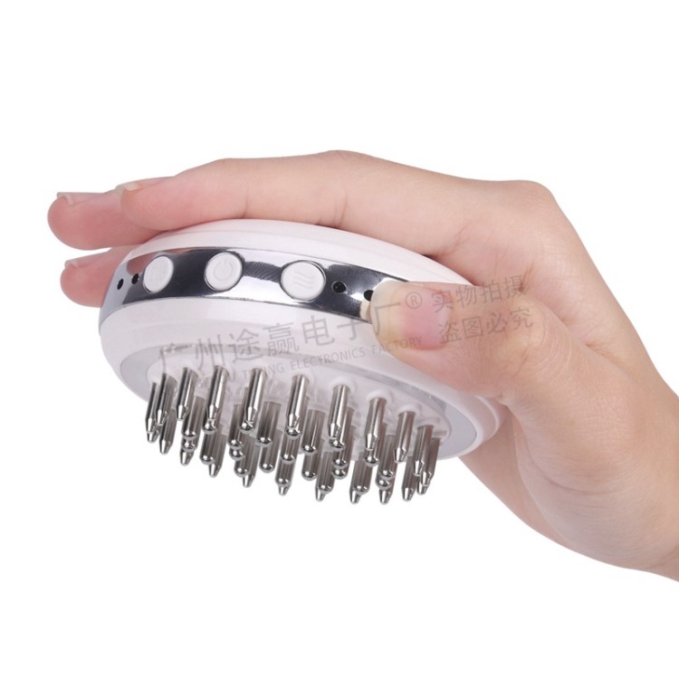 新款電動梳 充電款頭部護理梳美容儀 頭皮護理梳廠家批發(fā)