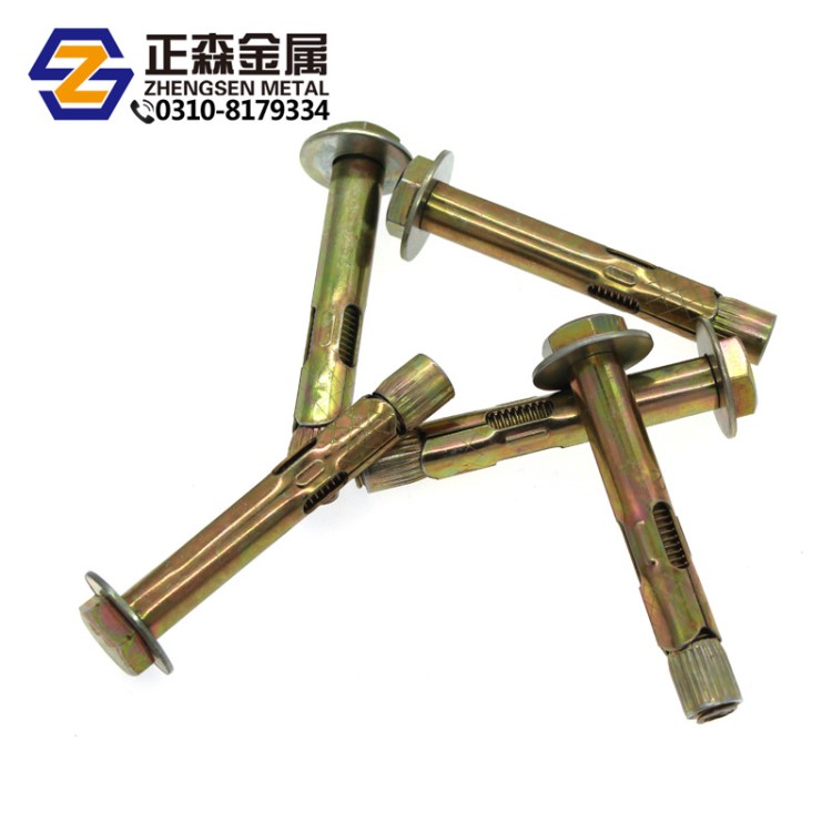 正森金屬 六角套管壁虎 減速帶專用膨脹 地板膨脹 國標(biāo)內(nèi)膨脹