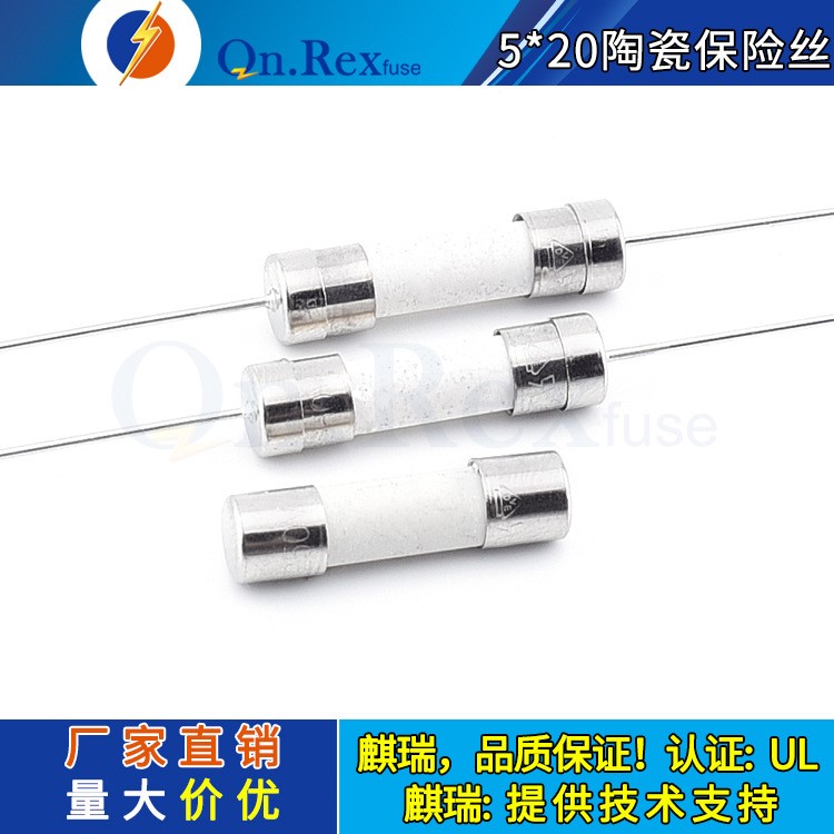 陶瓷保險(xiǎn)絲管8A10A12A電流保險(xiǎn)絲5*20陶瓷保險(xiǎn)絲引線保險(xiǎn)管