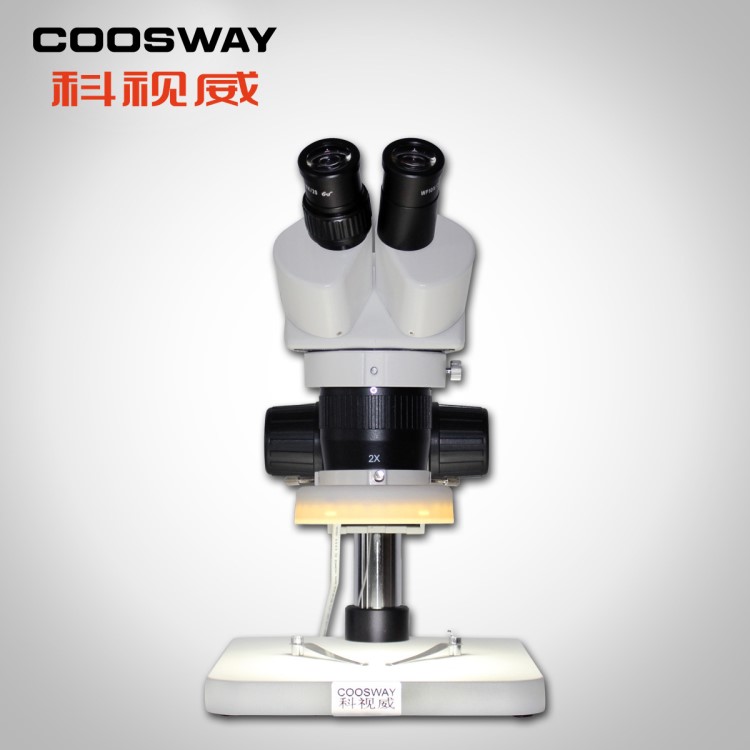 廠家直供 兩檔定倍（1x/2X 2X//4X 1X/3X）可選 雙目體式顯微鏡