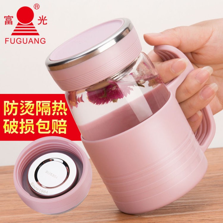 富光卓逸單層玻璃水杯 雙層玻璃商務(wù)杯G1603