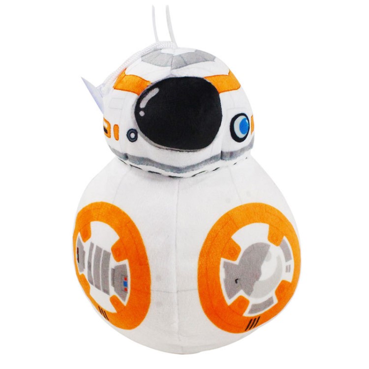 星球大战原力觉醒BB-8白兵R2D2机器人毛绒公仔娃娃儿童玩具礼物