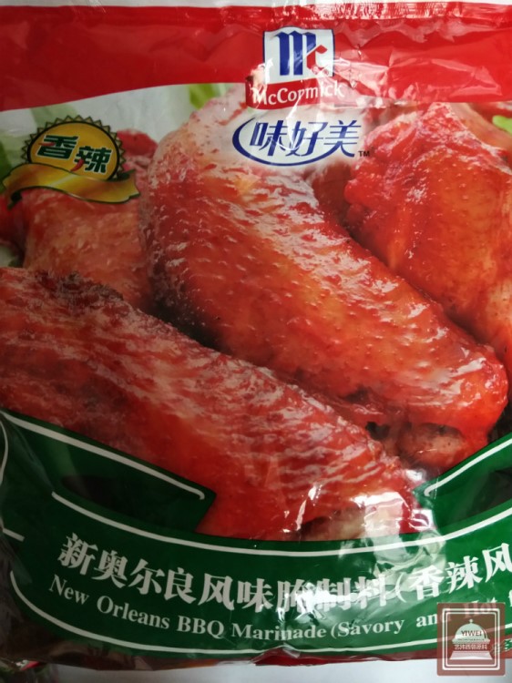 味好美新奥尔良风味腌制料甜辣/香辣风味2kg*10炸鸡腌料裹粉