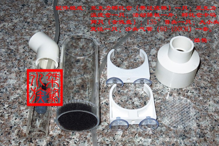 精品包郵 三湖慈鯛 異型底棲觀賞魚 魚卵孵化器 50MM亞克力 精制