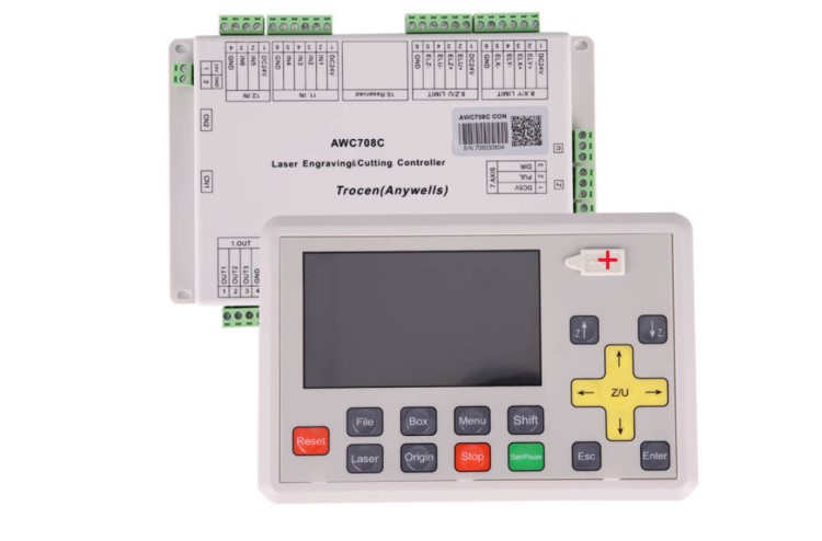 激光切割機(jī)雕刻機(jī)控制系統(tǒng)乾誠 AWC708C 乾誠板卡控制器