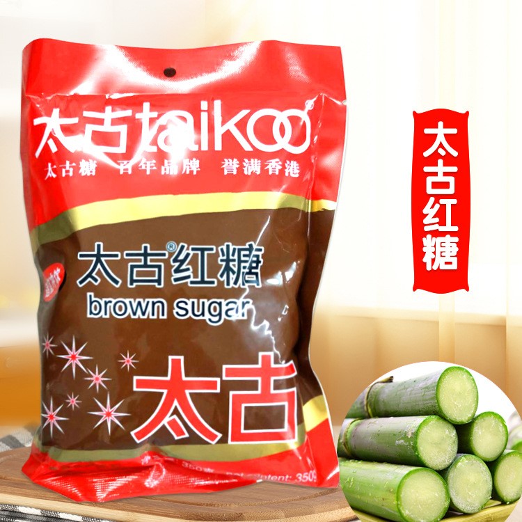 太古紅糖粉350g 太古赤砂糖甘蔗原汁榨取紅糖 甜品沖飲