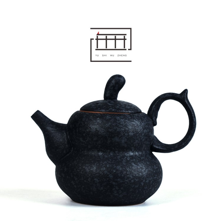 福祿茶壺 陶瓷創意葫蘆功夫茶具套裝窯變泡茶壺 單壺禮盒定制logo