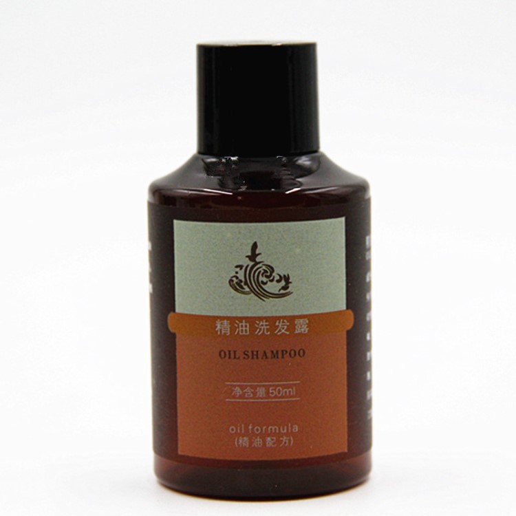 賓館，酒店用一次性50ML-PET咖啡色圓柱瓶